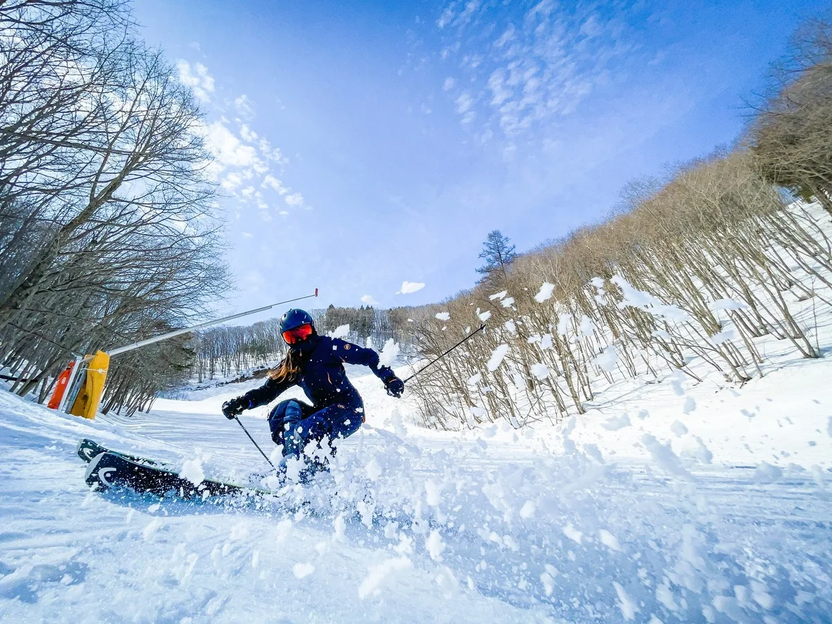 Ski Season in the Mountains Around Sapporo (December – March)